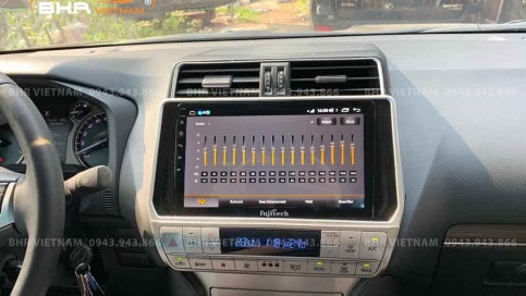 Màn hình DVD Android liền camera 360 Toyota Land Cruiser Prado 2017 - nay | Fujitech 360 